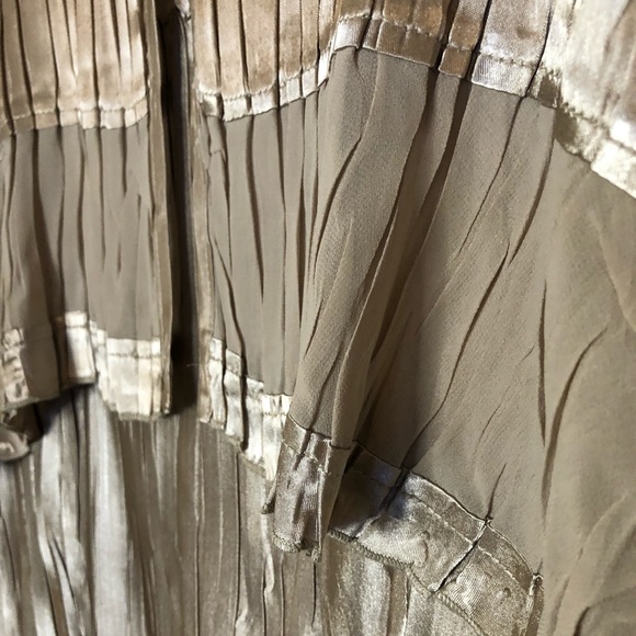 Vintage R & M Richards Champagne Formal Evening wear - Picture 5 of 16